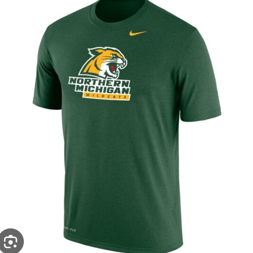 Nike Green Dri-FIT Short Sleeve Tee